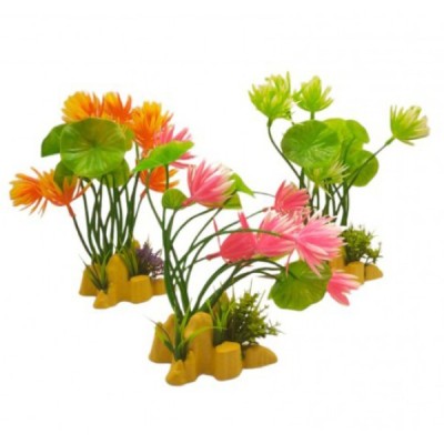 ΔΙΑΚΟΣΜΗΤΙΚΟ ΦΥΤΟ ΕΝΥΔΡΕΙΟΥ ΣΕ 3 ΧΡΩΜΑΤΑ 22CM